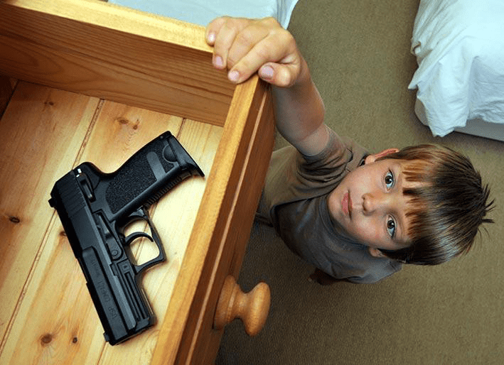 Child Finds Gun